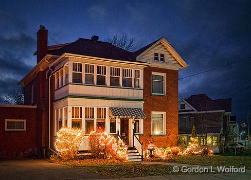 Holiday Lights_19685-9.jpg - Photographed at Smiths Falls, Ontario, Canada.